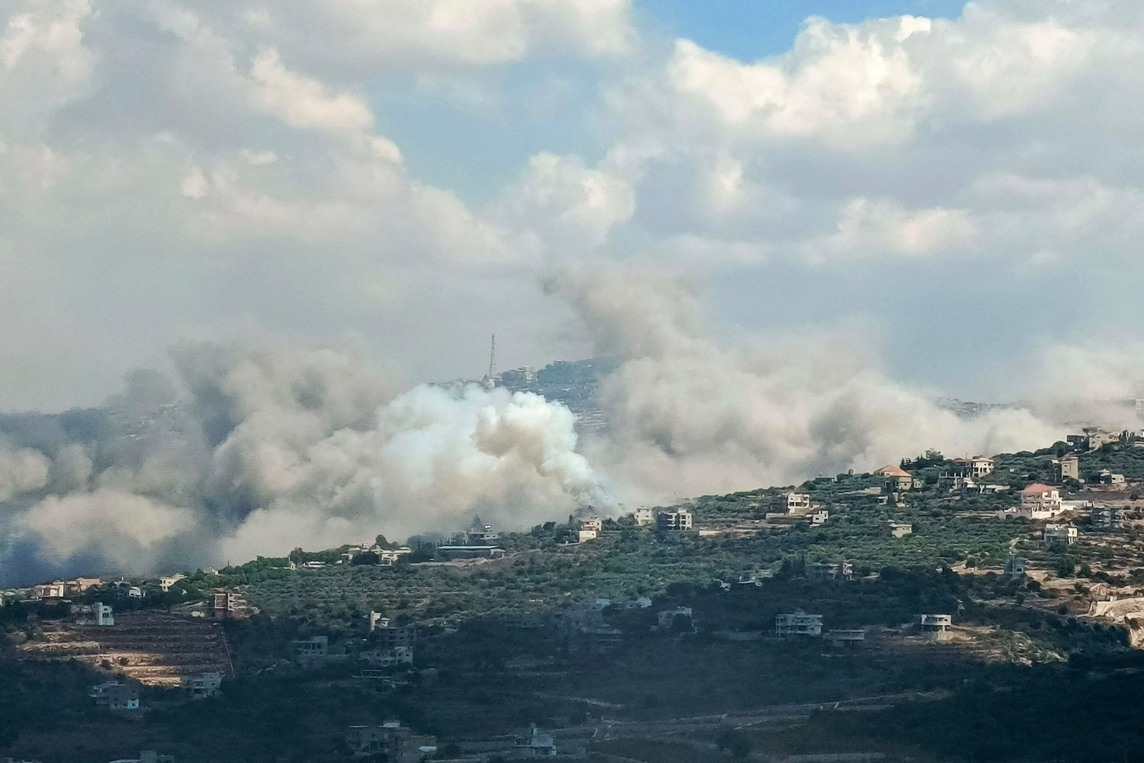 Bombardeos en Líbano