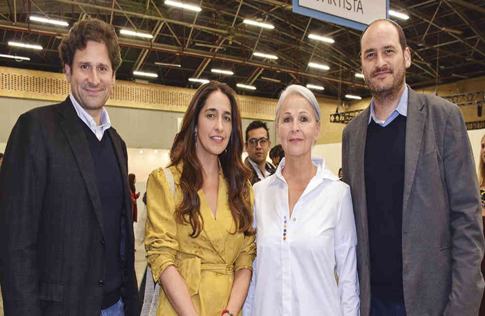 Mateo Vegalara, Ana González, Julia Salvi y Johann Koller.