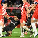 Luis Díaz ante Girona en Champions League