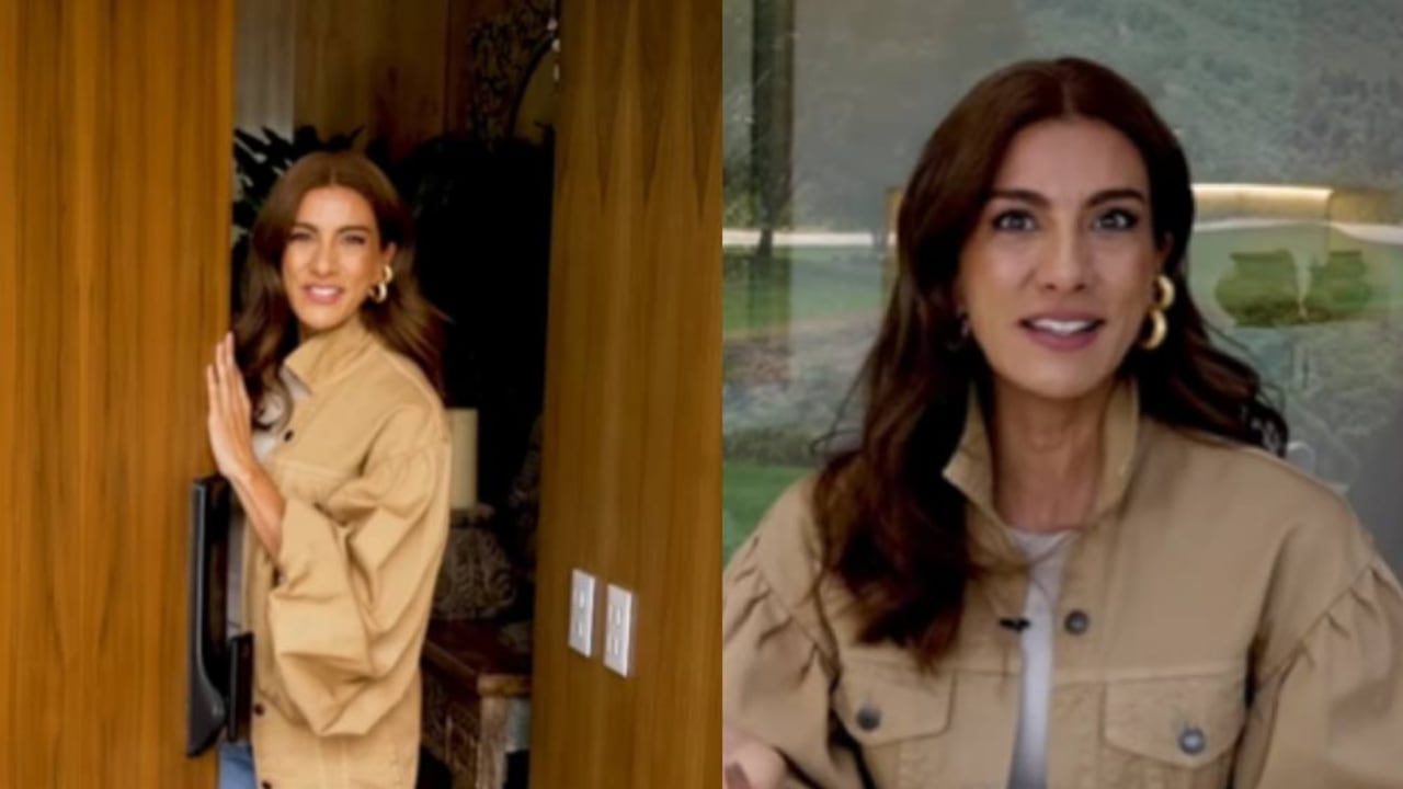 Andrea Serna mostró un poco de su nuevo hogar.