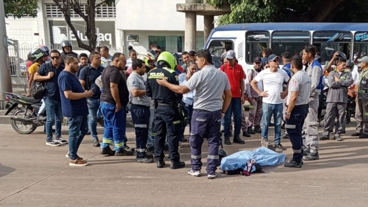 Muere mujer en accidente de tránsito en Barranquilla.