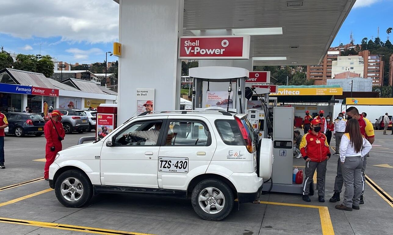 Shell espera contar con 250 estaciones de servicio en Bogotá, Medellín, Cali, Tunja y Pereira. Foto: Shell