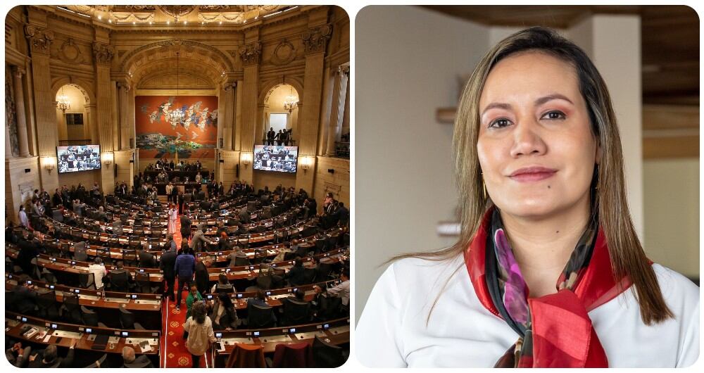 Carolina Corcho y su primera prueba de fuego en el Congreso.