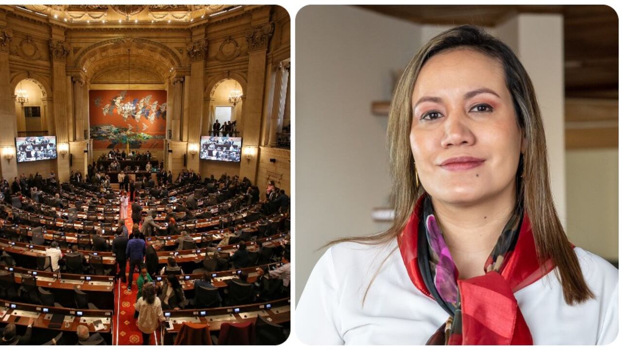 Carolina Corcho y su primera prueba de fuego en el Congreso.