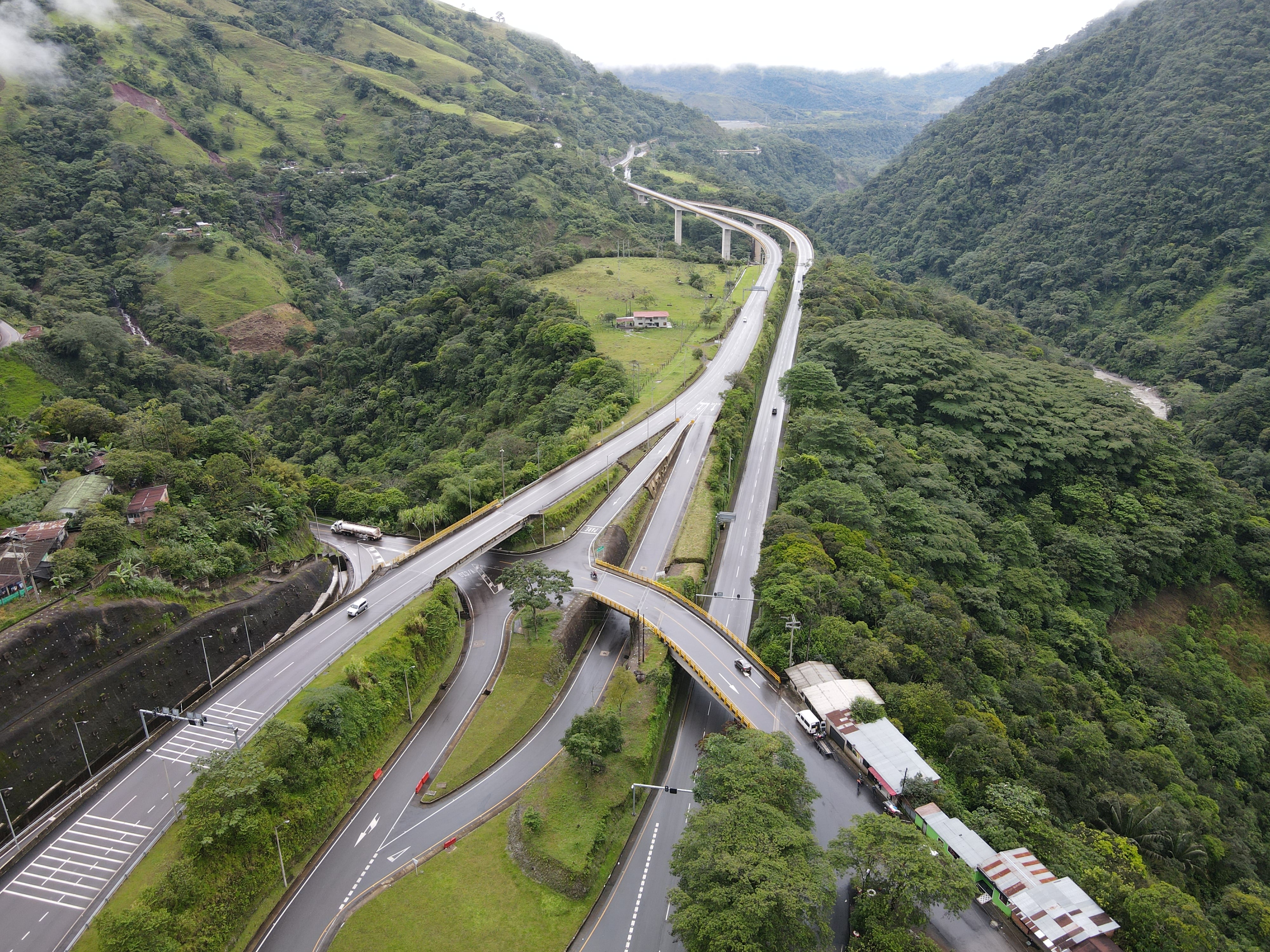 vía 4G Chirajara - Fundadores, Crédito: Cortesía Ministerio de Transporte