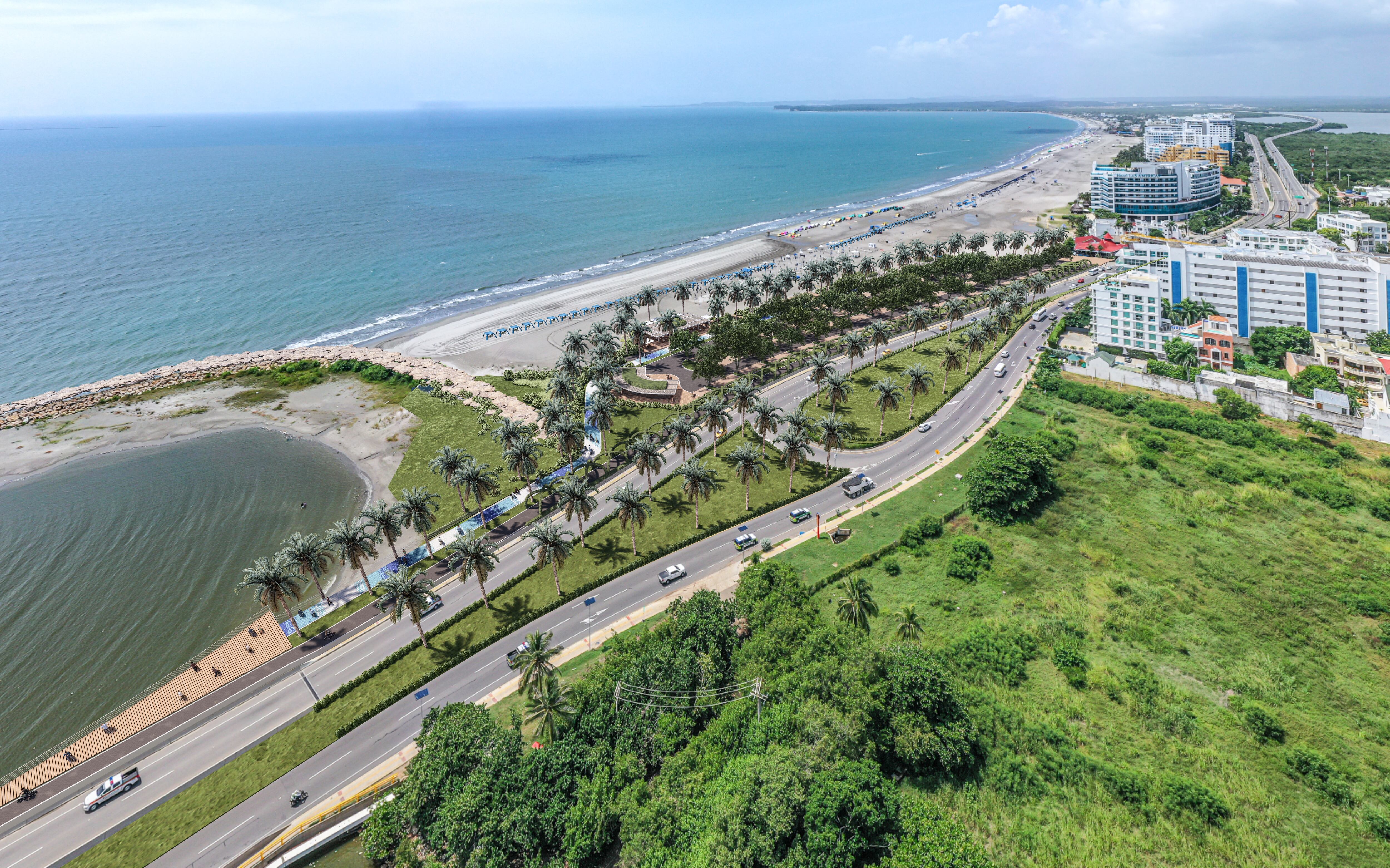 Playa Azul Cartagena.