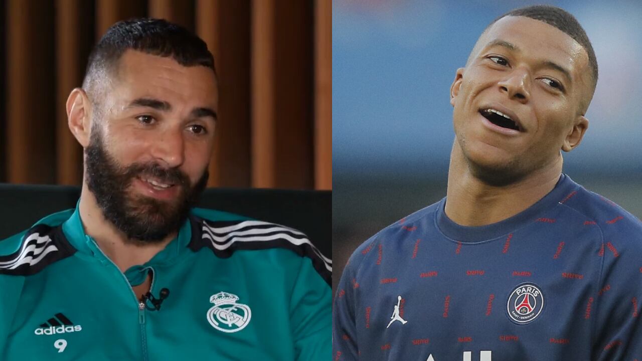 Karim Benzema era uno de los que quería la llegada de Mbappé al Real Madrid