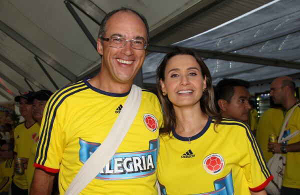 Juan Carlos Echeverry e Inés María Zabaraín.