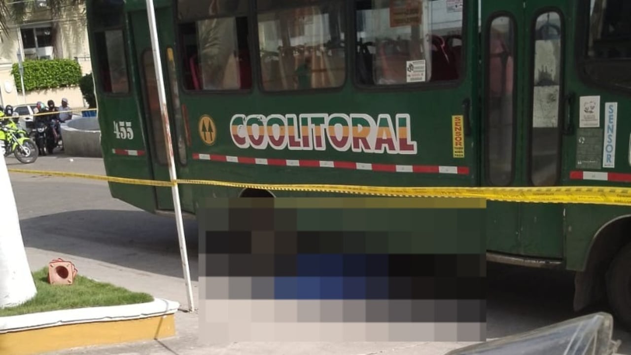 El bus involucrado es de la empresa Coolitoral