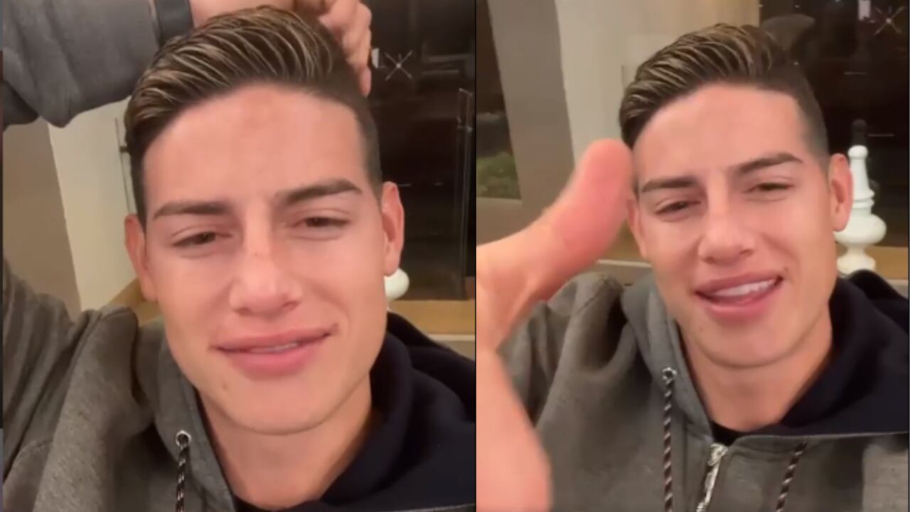James Rodríguez. Foto: Captura de pantalla - andersonplata7