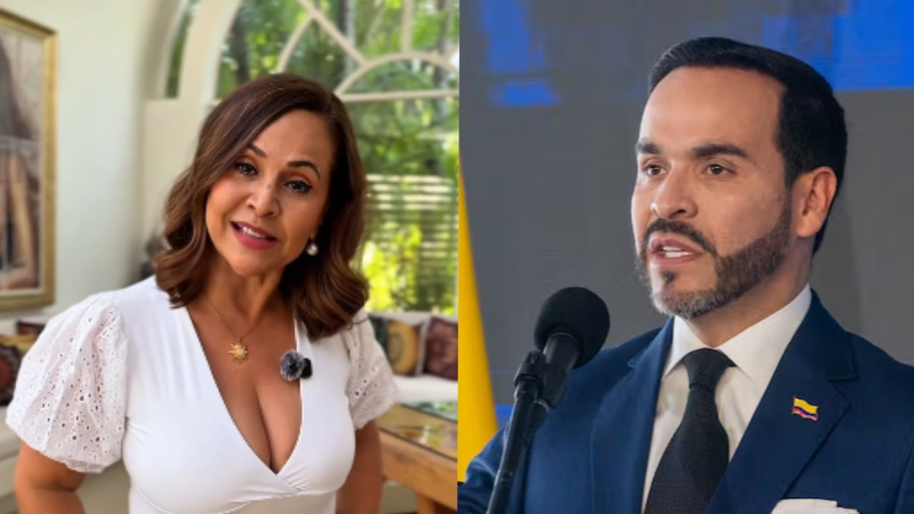 Patricia Grisales y Abelardo De La Espriella.