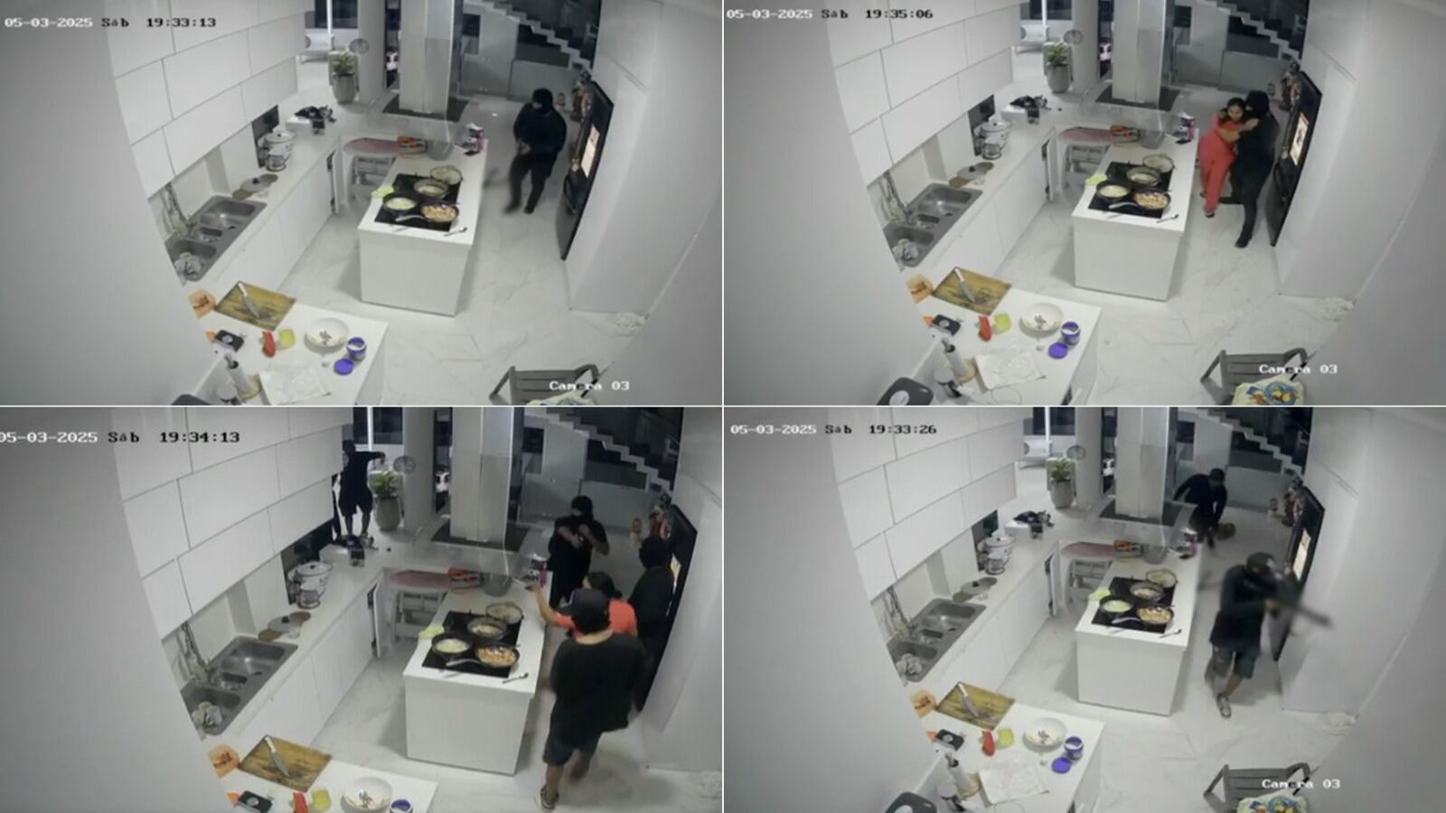 Imágenes de los secuestradores de un niño de 11 años en Jamundí, Valle.