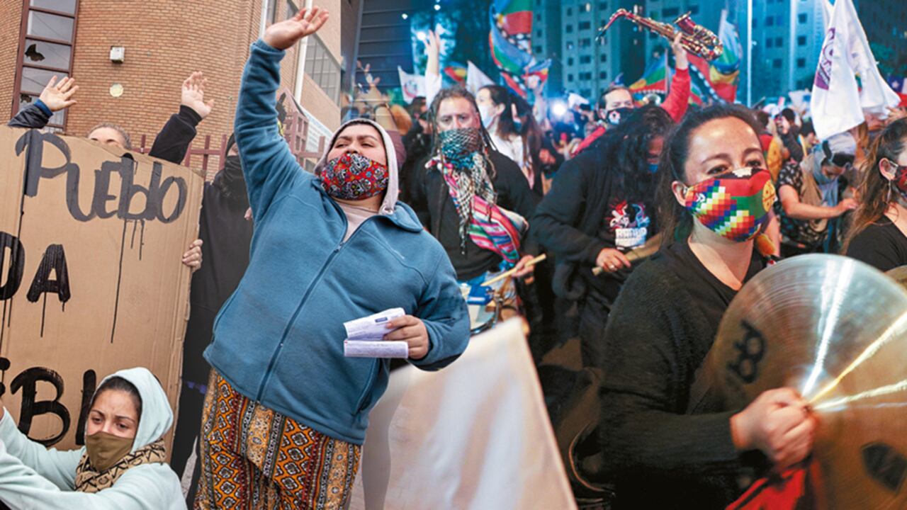 Los chilenos elegirán, en abril de 2021, los 155 convencionales de manera proporcional en 28 distritos, de la misma forma en que eligen a los diputados. Aplicarán la paridad de género en las listas y por primera vez se asegura un cupo para los nueve pueblos indígenas.