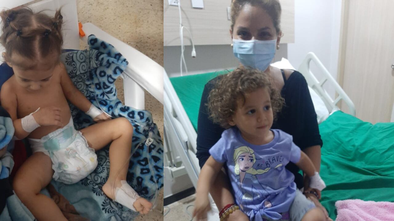 Bebé de 20 meses con leucemia