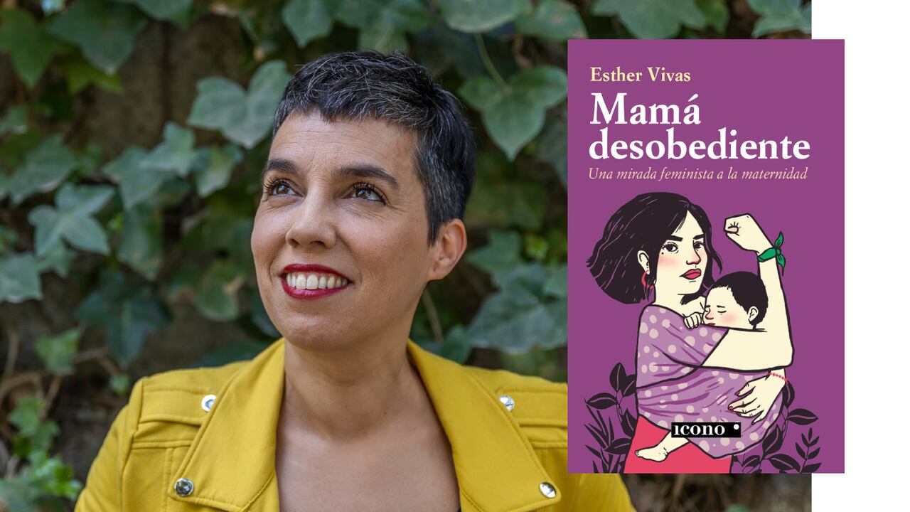Esther Vivas responde nuestro cuestionario sobre ‘Mamá desobediente. Una mirada feminista a la maternidad’.
