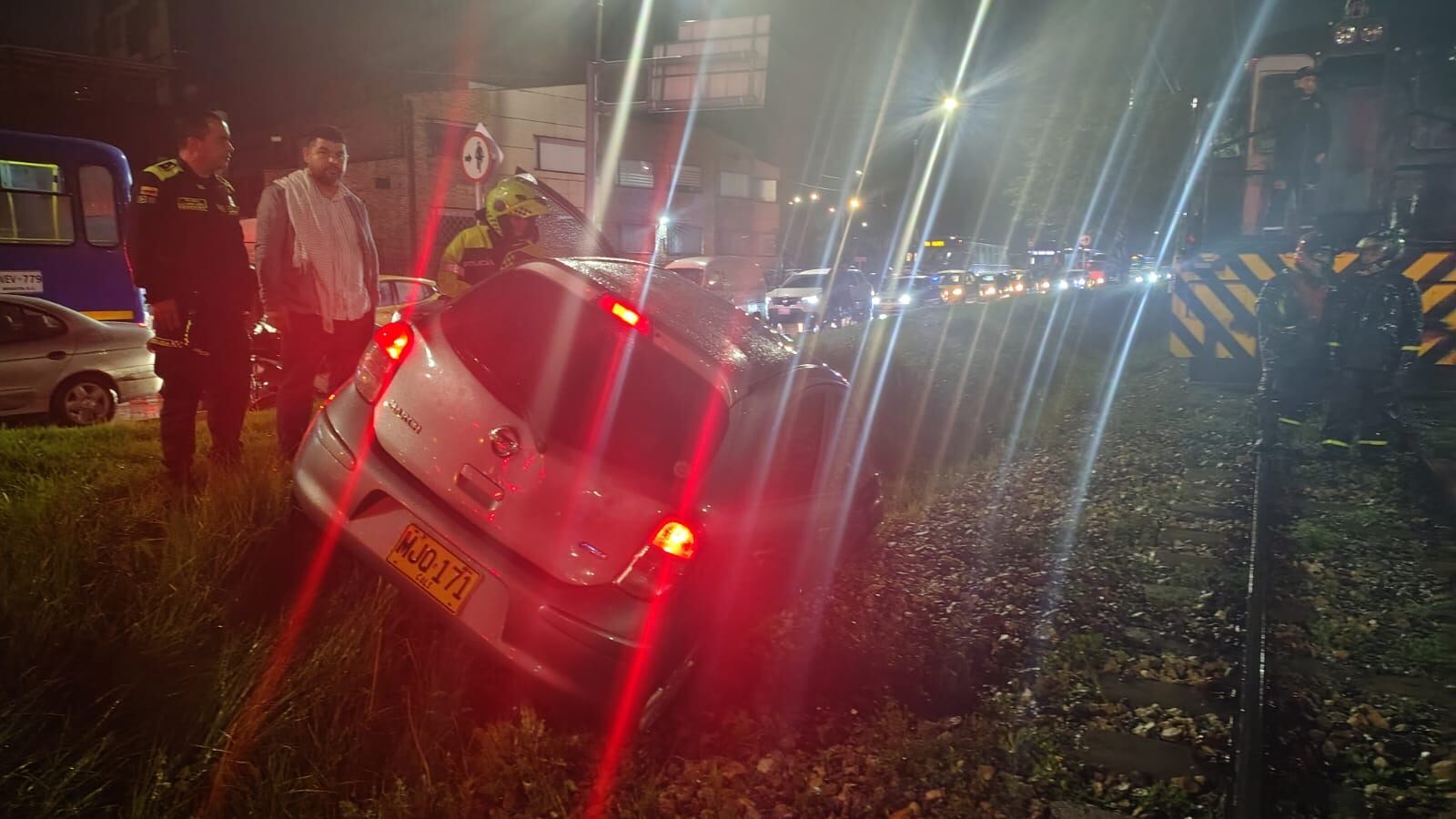 El incidente se presentó en la intersección de la carrera 9 con calle 134.