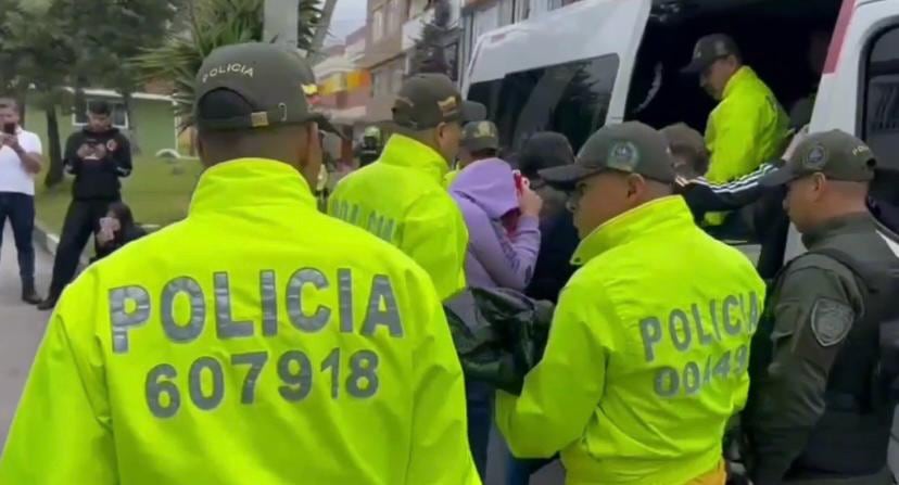 El “call center” de las extorsiones en Bogotá estaba en Bosa