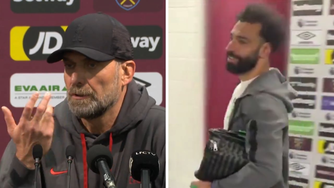 Mohamed Salah y Jürgen Klopp dieron su opinión de lo ocurrido.
