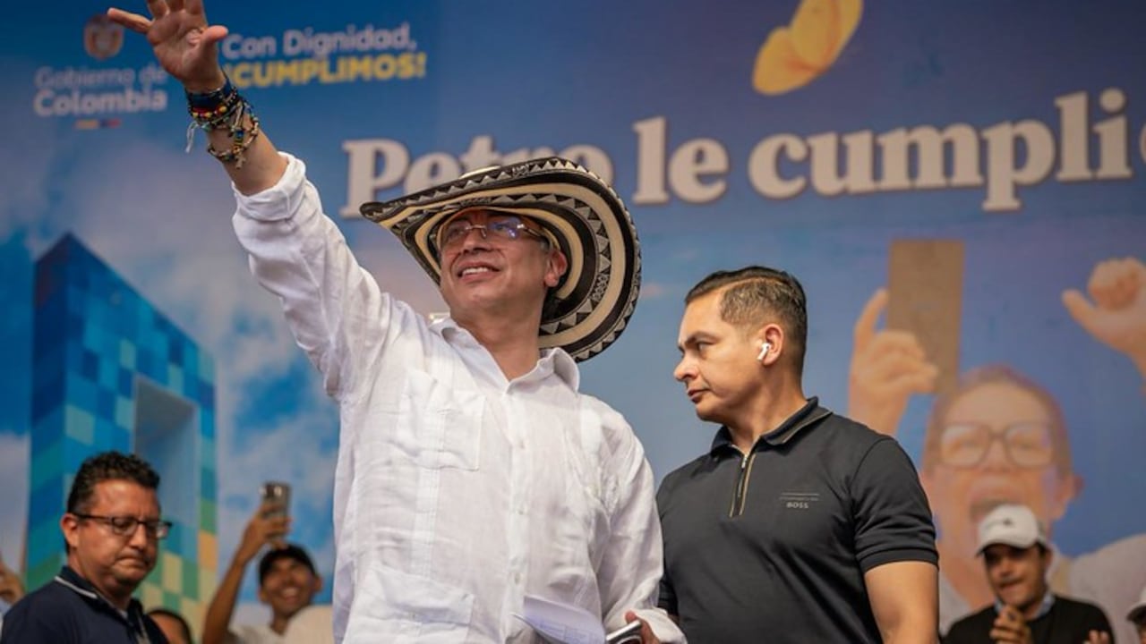 El presidente Gustavo Petro cerró su gira por el Caribe en Barranquilla.
