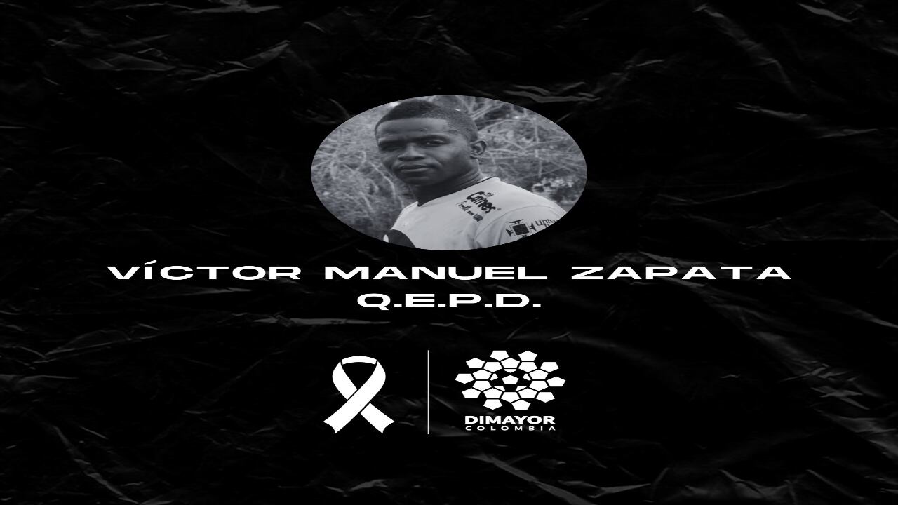 El exjugador de fútbol, Víctor Manuel Zapata, falleció a la edad de 41 años
