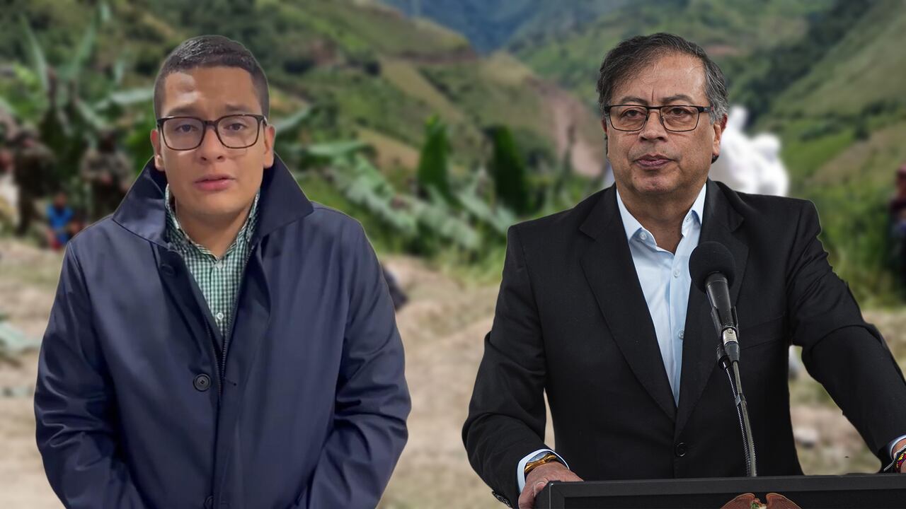 Alcalde de Calamar, Guaviare, Camilo Castaño. Gustavo Petro