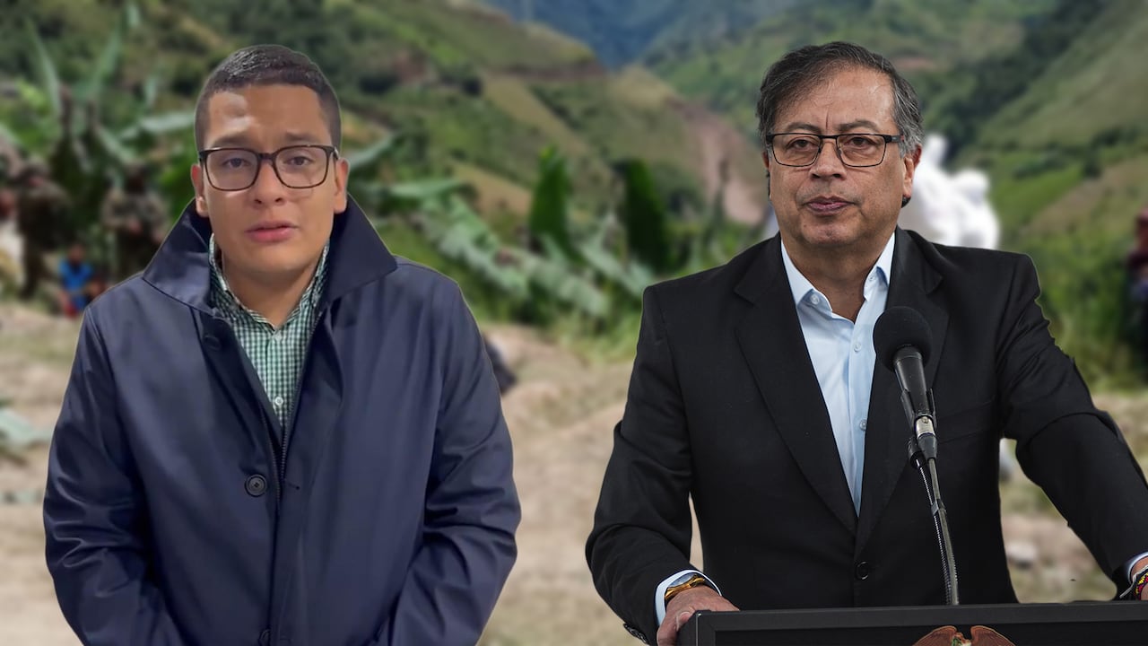 Alcalde de Calamar, Guaviare, Camilo Castaño. Gustavo Petro
