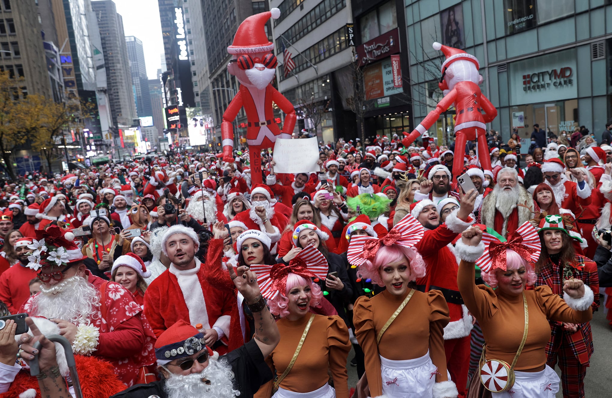 ¿Eres tú Santa Claus?