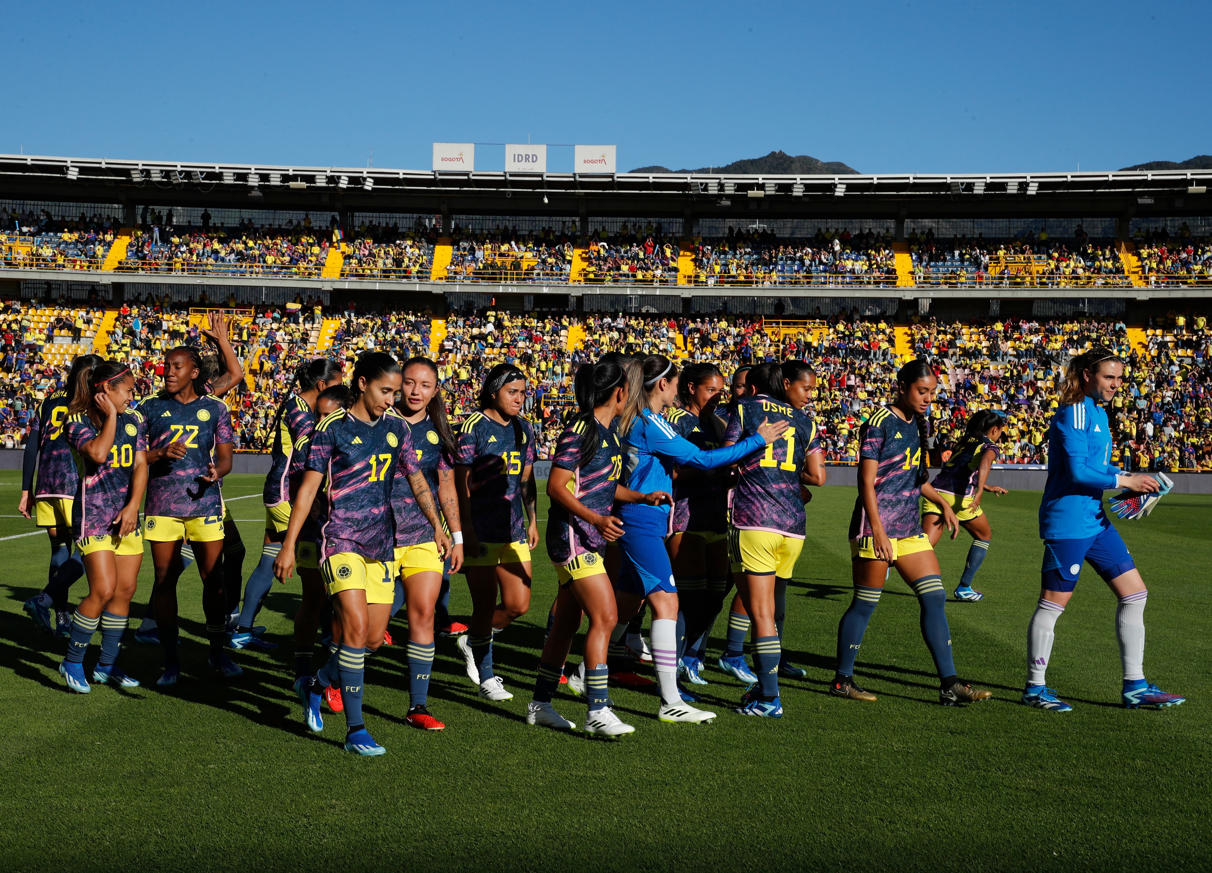 Selección Colombia Femenina de Mayores
Equipo formado
jugadoras convocadas
preparación para los  Juegos Olímpicos de París 2024
Bogota diciembre 2 del 2023
Foto Guillermo Torres Reina / Semana