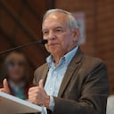 Ricardo Bonilla, ministro de Hacienda, al participar en el Congreso Nacional Cafetero de 2023.