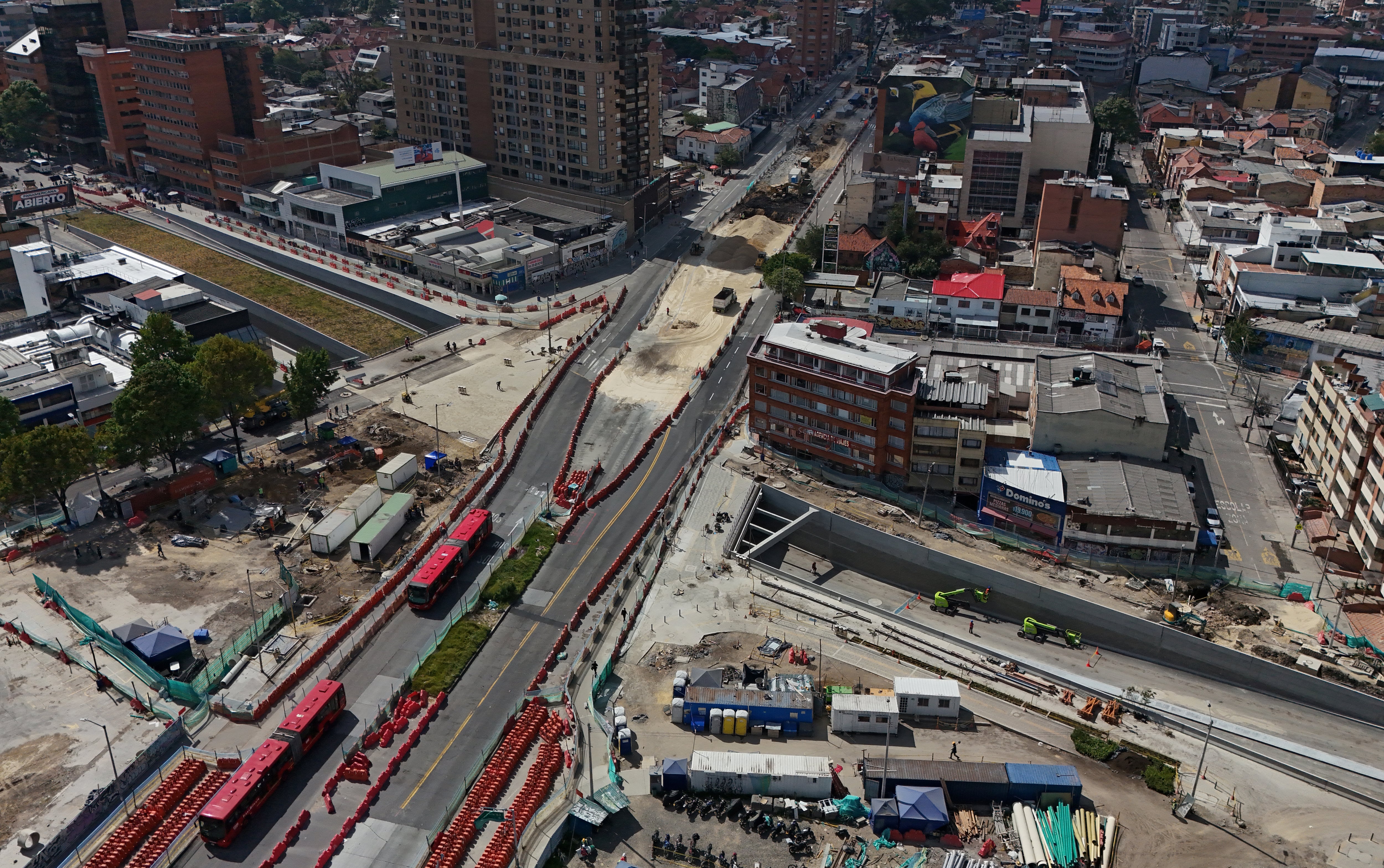 Esta obra ayudará a mejorar la congestión que hay en este punto.