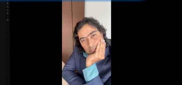 Nicolás Petro Burgos en la audiencia preparatoria de juicio.