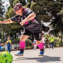 Colombia es pionera en el continente en ‘Fútbol sonoro’. Gloria López es la capitana de la selección Colombia.