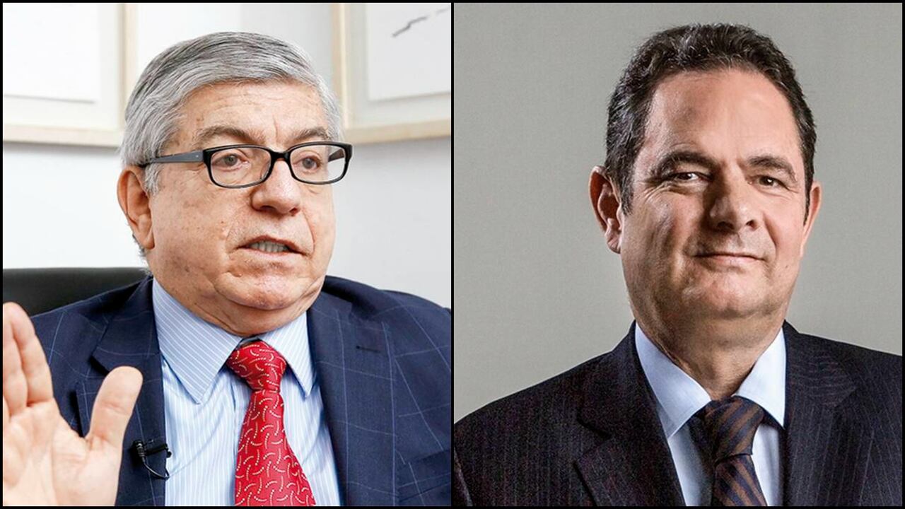 César Gaviria y Germán Vargas Lleras.