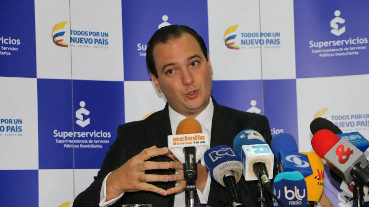 José Miguel Mendoza, superintendente de Servicios Públicos Domiciliarios