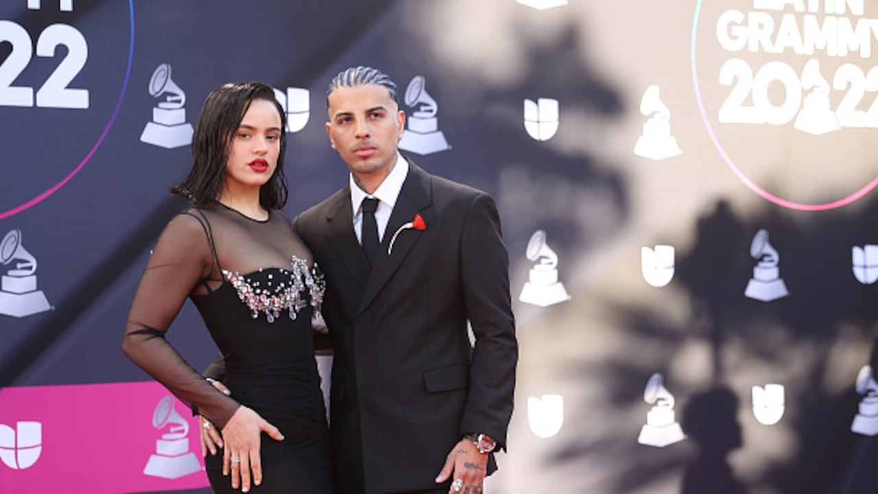 Rosalía y Raw Alejandro anunciaron el fin de su relación en julio pasado. (Photo by Omar Vega/FilmMagic)