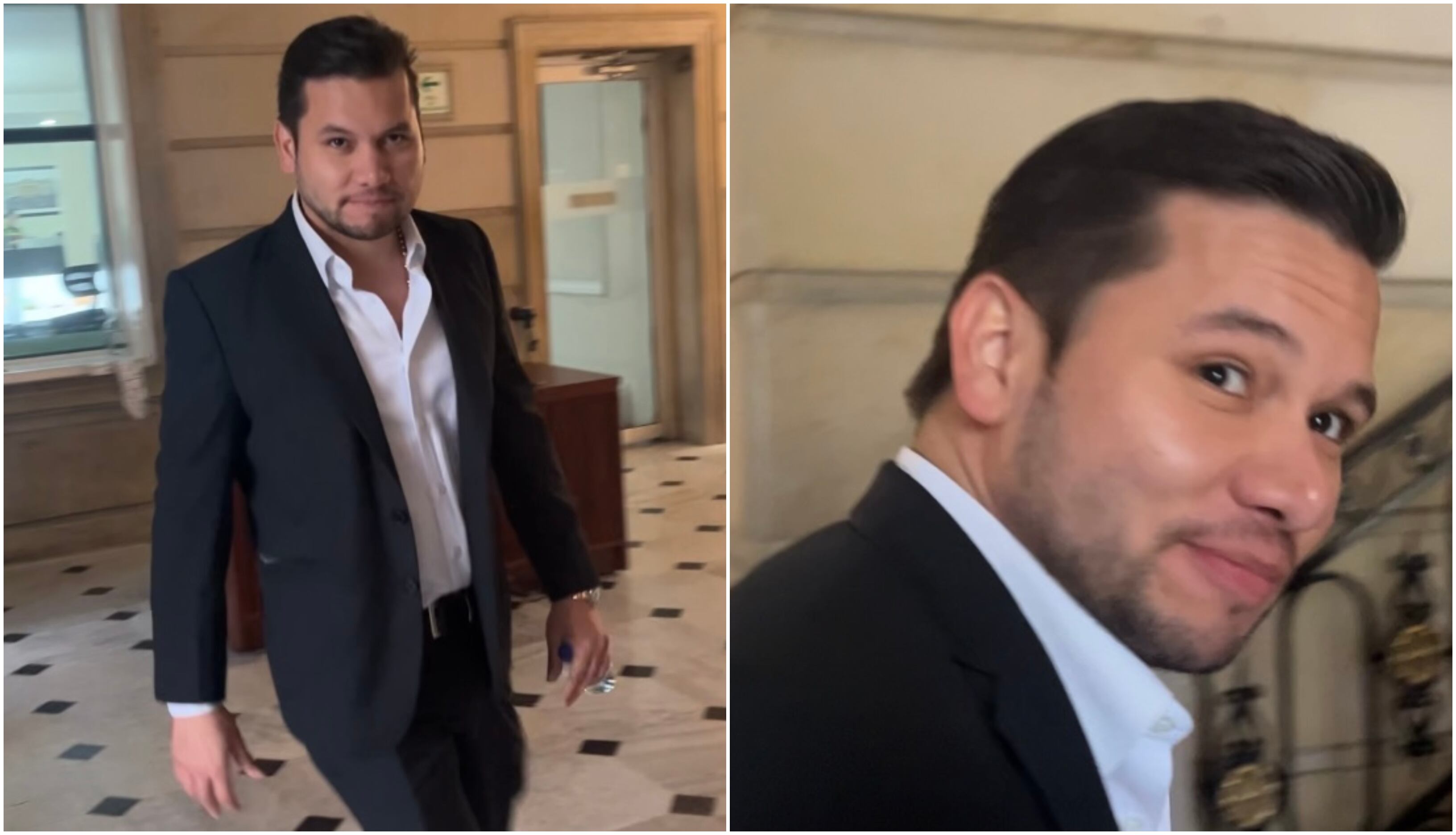 Presidente de la Cámara Andrés Calle en la Casa de Nariño