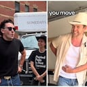 Alguno de los hombres experimentando el dolor de cólicos.