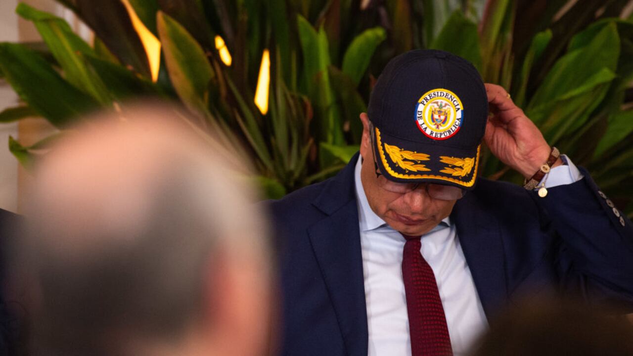 El presidente colombiano Gustavo Petro