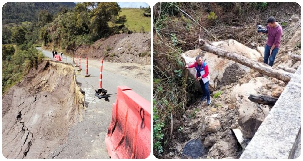 Puente vehicular que comunica el Centro Poblado de La Unión con el municipio de Cabrera