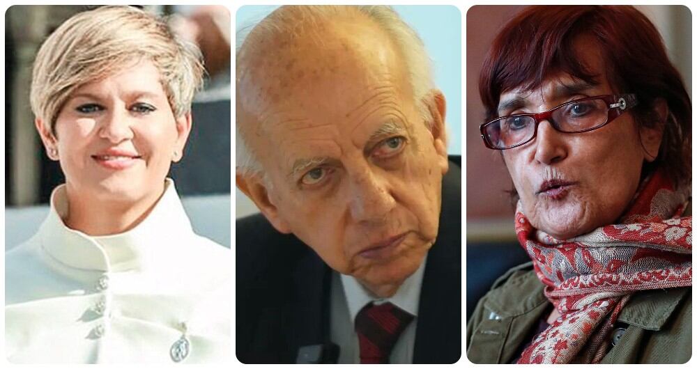 Verónica Alcocer, Jorge Zorro y Patricia Ariza.