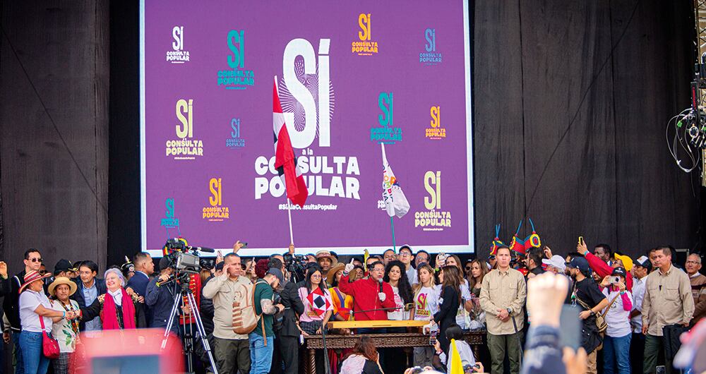 Montealegre asegura que la consulta popular se votará el 7 de agosto.