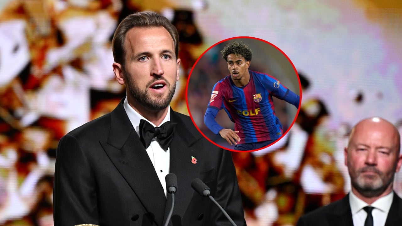 Harry Kane y Lamine Yamal.