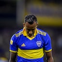 Sebastián Villa, jugador colombiano de Boca Juniors.