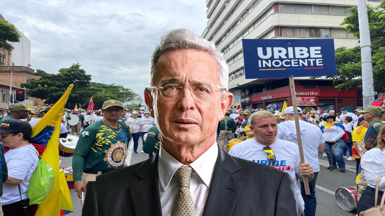 Expresidente Uribe se prenuncia tras marchas en su honor.