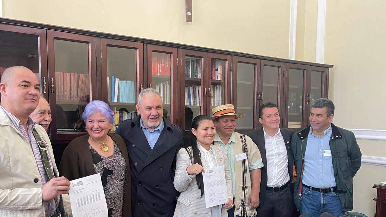 Giovani Yule, director de la Unidad de Restitución de Tierras, acompañó el proyecto de ley.