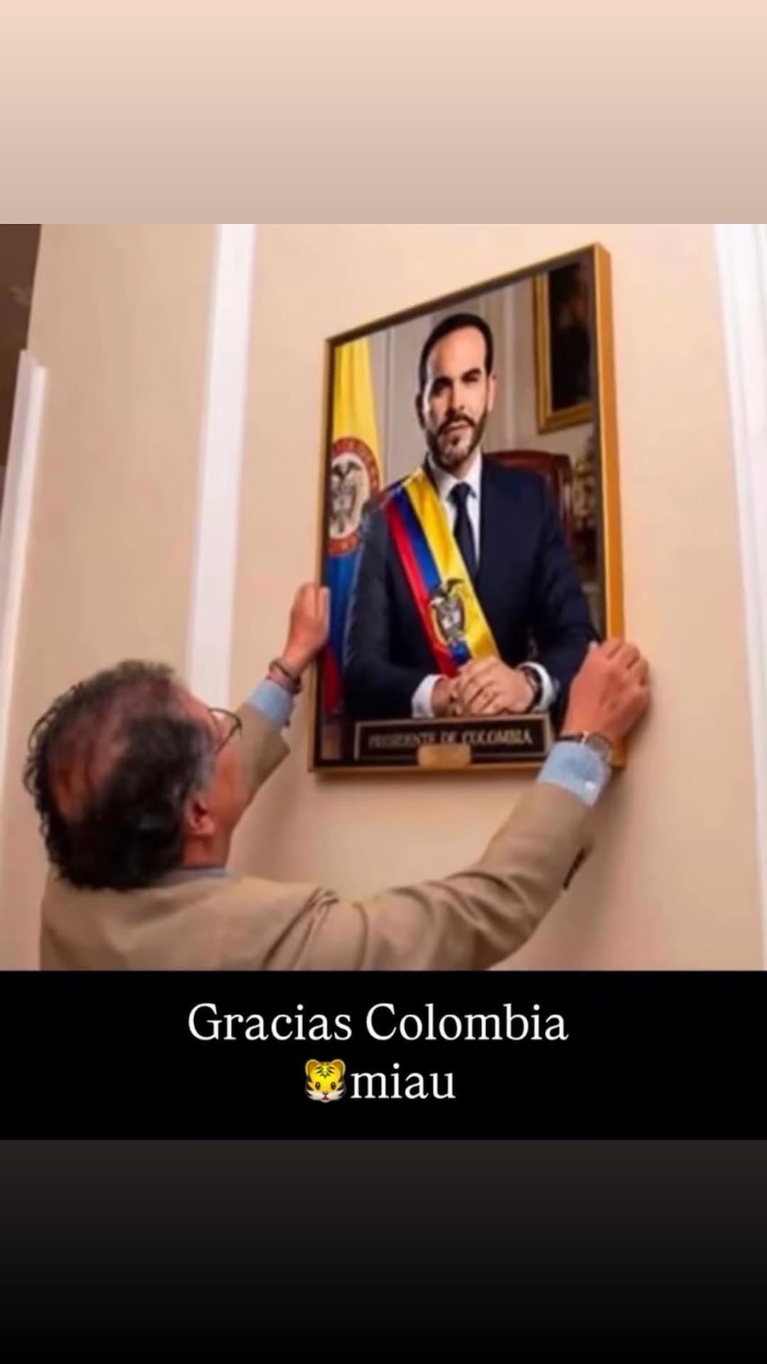 La eufórica reacción de Johanna Fadul ante la victoria de Abelardo de la Espriella