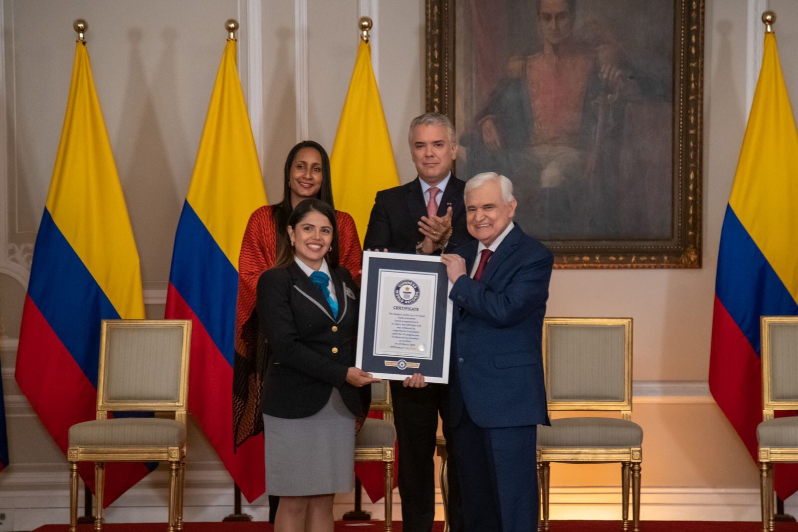 Iván Duque y Jorge Barón