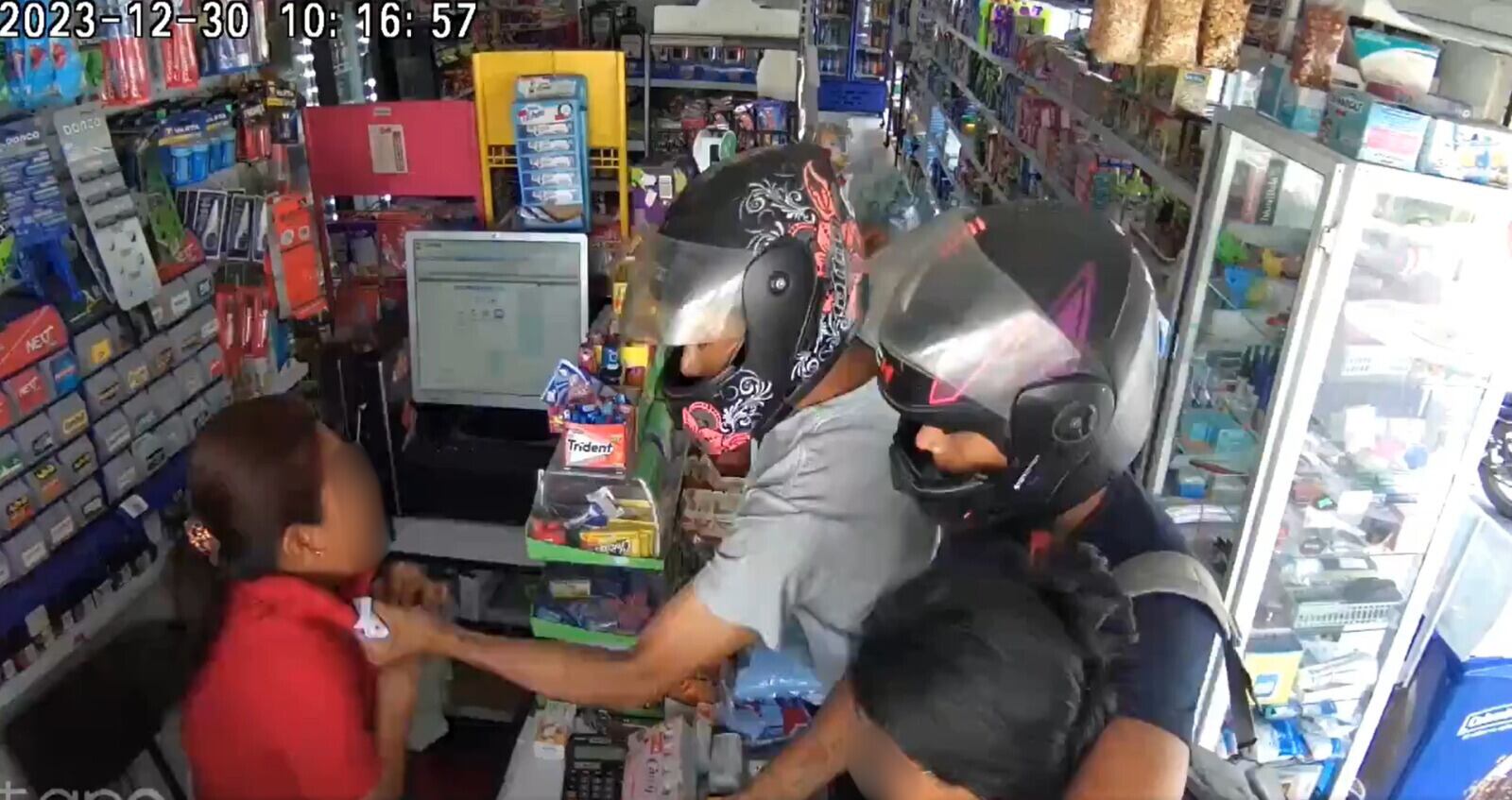 El crimen no dejó pérdida de vidas, pero sí afectó mucho emocionalmente a las trabajadoras de la tienda.