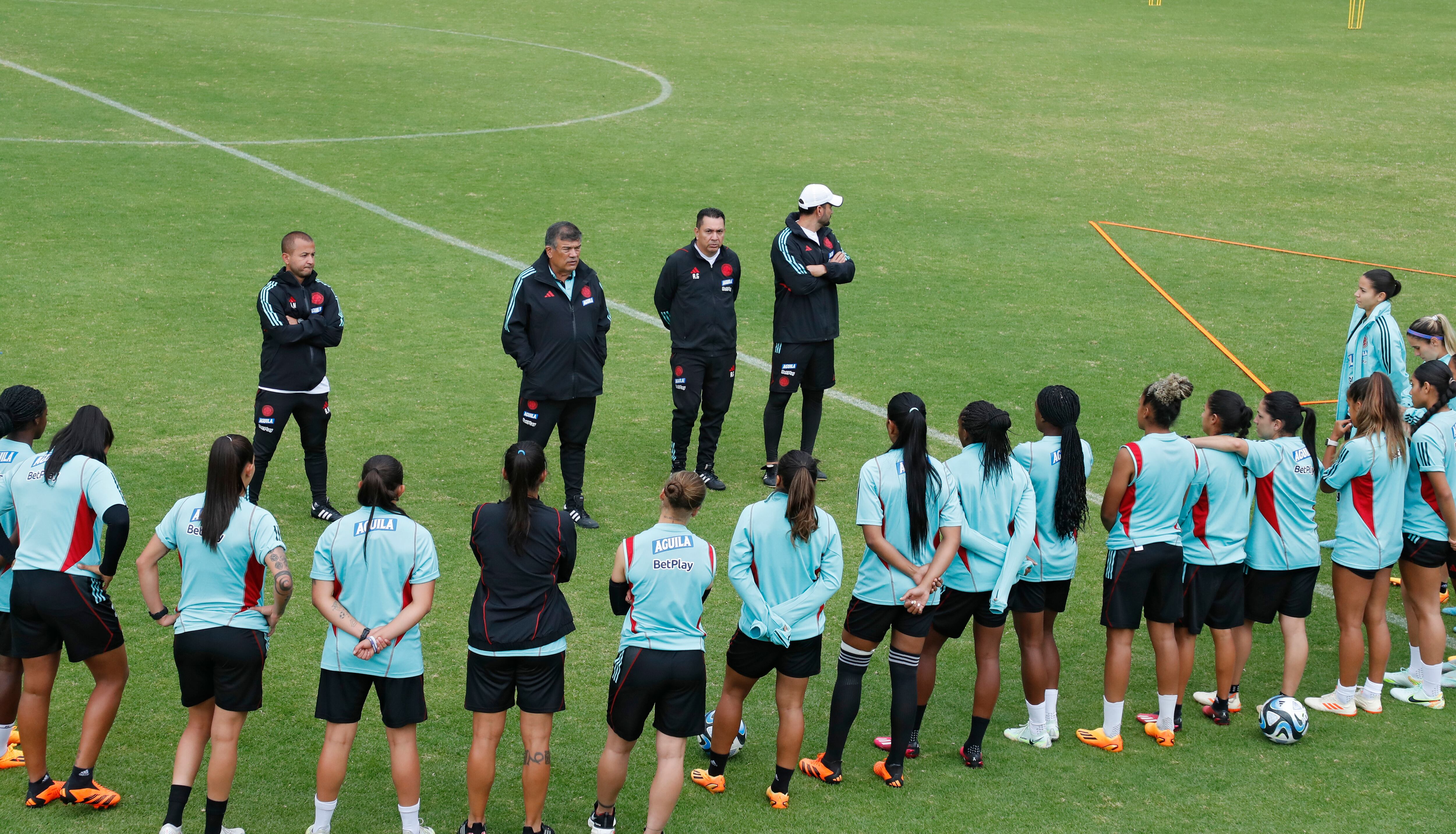 director técnico de la Selección Colombia Femenina de Mayores Nelson Abadía rumbo a la  Copa Mundial de Australia  Nueva Zelanda 
Bogota julio 6 del 2023
Foto Guillermo Torres Reina / Semana