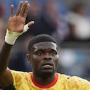 Thomas Partey, jugador de Ghana al que le negaron el ingreso a Canadá para el Mundial 2026